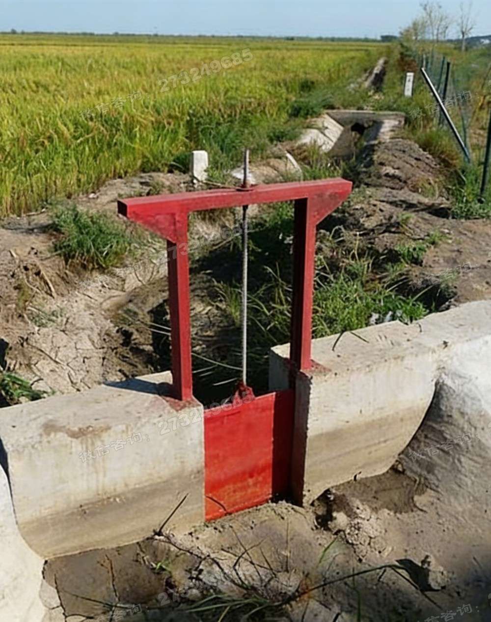 梧州农田灌溉渠道控制闸